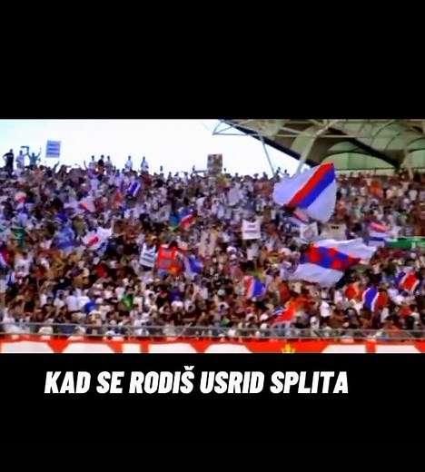 Hajduk bude prvak svemira: Torcida Split #hajduk