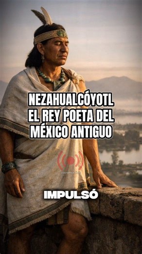 ¿Sabías que hace más de 600 años un gobernante impulsó leyes contra la corrupción, defendió la justicia social y protegió los recursos naturales del Valle de México?🌿💧? Hoy en su natalicio recordamos a Nezahualcóyotl, conocido como “El Rey Poeta” y que su legado aparece incluso en el billete de 100 pesos 💵🇲🇽. ▶️ Dale play al video para conocer su historia. Fuentes: UNAM (Miguel León-Portilla) | INEHRM–Secretaría de Cultura | Arqueología Mexicana| México Desconocido #historiademexico #cultur