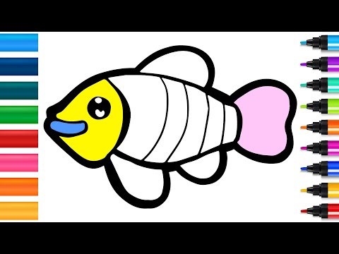 How to Draw a Fish | Step by Step Easy