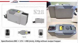 [Hot Item] 300*1200 Dpi Dual-Side Thermal ID Card Printer for Student ID Card