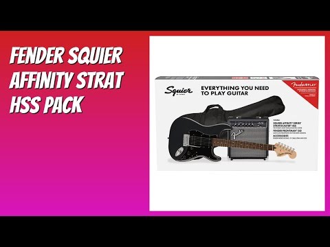 RECENSIONE (2025) : Fender Squier Affinity Strat HSS Pack. DETTAGLI