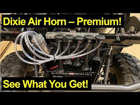 Dixie Air Horn - Just Like the General Lee!