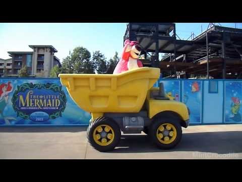 Lots-O-Huggin Bear in Pixar Play Parade at Disney's California Adventure