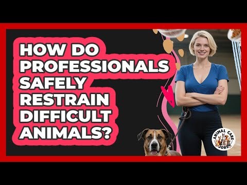 How Do Professionals Safely Restrain Difficult Animals?