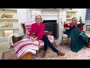 Berkshire 50"x60" Velvetsoft Heated Throw Rev. Sherpa on QVC