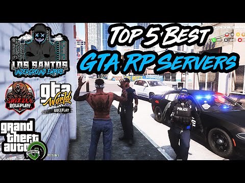 Top 5 Best *FREE* Fivem GTA Roleplay Servers (2021) How to Join the MOST POPULAR Serious RP Servers!