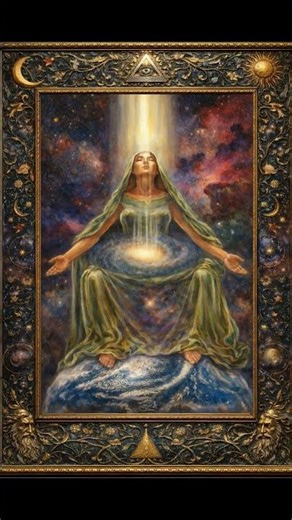 Cosmic Mother 2020 #spirituality #art #oilpainting #sacredfeminine