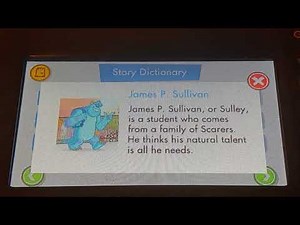 Innotab Monsters University Story Dictionary