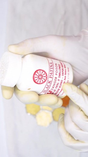 Black Patina Stained Glass DIY Tutorial