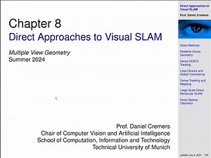 MVG - Lecture 14: Direct Approaches to Visual SLAM