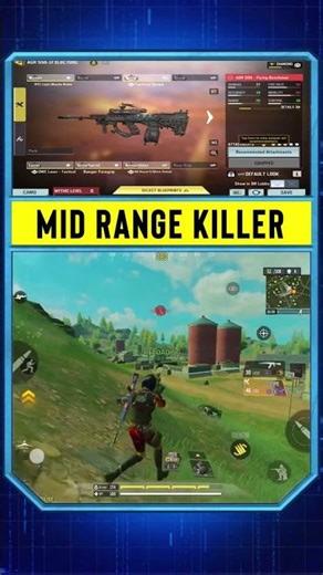 AGR 556 BR LOW RECOIL + FAST KILLING GUNSMITH | CALL OF DUTY MOBILE #shorts #codm #callofduty