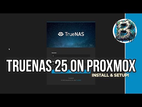 Install & Configure TrueNAS 25 on Proxmox VE | Step-by-Step Setup Guide