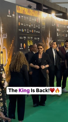 Shah Rukh Khan At The Green Carpet Of Nexa Iifa Awards 2025.♥️🔥 #shahrukhkhan #srk #iifa #iifa2025 | Bollywood Now