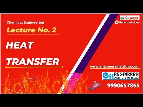 Heat Transfer-HT Lecture 02 GATE Chemical Engineering
