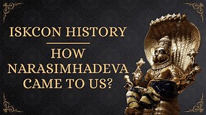 45K views · 5.6K reactions | Any devotee visiting an ISKCON temple may find one thing certain there - The worship of Lord Narasimhadeva! Worshipping Lord Narasimhadeva is an integral part of all the ISKCON temples across the globe. But why do ISKCON temples worship Lord Narasimha? And how did it all begin? Let's hear from His Grace Madhu Pandit Dasa. | ISKCON Bangalore | Facebook