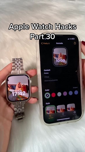 #applewatchhacks part 3️⃣0️⃣ how to set your photo as a Apple Watch Face⌚️📸✅#applewatchtips #applewatch #howto #iphonewatch #tech #applewatchseries7 #watch #foryou