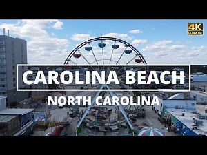 Carolina Beach, North Carolina - [4K] Drone Tour