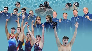 Ledecky, Huske help US to 2024 Olympic-high 28 swimming medals