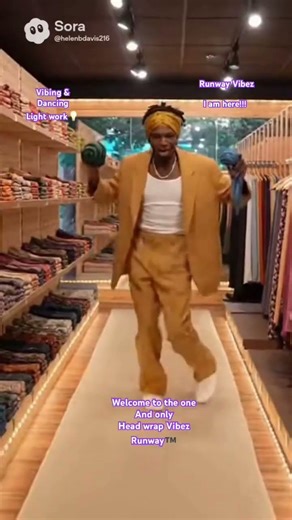 A head wrap Vibez head wrap 🤣#headwrapvibez #sorabeats #movie #lifeisbutadream #dance #sora #sora2