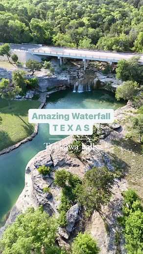 Discover Tonkawa Waterfalls in Crawford, Texas