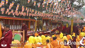 Day 7 Afternoon: Kagyu Monlam 2025 live from Bodh Gaya. Session 3: Offering to all the Dhagpo Kagyu Masters and Long-Life Prayers. Session 4: Great Aspiration Prayer, Prayer of Auspiciousness of the Karma Kagyu Lineage, and Noble Eight Auspiciousness Prayer. | Karmapa