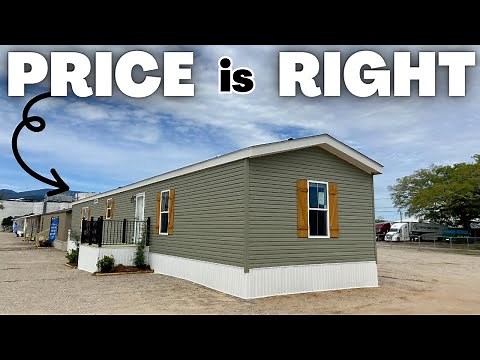 SUPER NICE but priced RIGHT! Awesome NEW single wide mobile home! Prefab House Tour