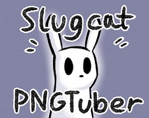Customizable Slugcat PNGTuber Model by CurioKryptic