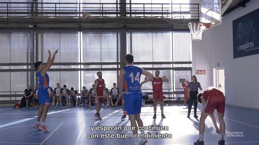 La Universitat va guanyar la Universidad Europea de València en la última jornada de 2023 dels Campionats Autonòmics d'Esports Universitari. Una jornada en la que solament es va competir en bàsquet masculí. @uvesports_ | Universitat de València - UV | Facebook
