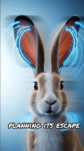 How Far Can a Rabbit Hear?🥶#Rabbit