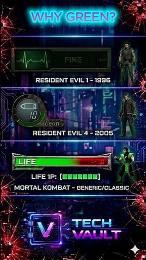 Why HEALTH BARS are usually GREEN?
