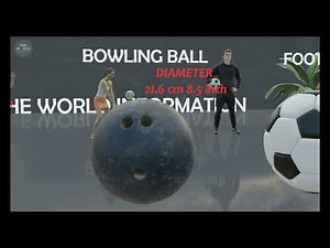Balls Size Comparison | Sport balls size comparison in 3D | 4K Video |