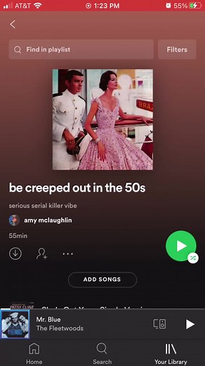 creepy 50s songs! #50s #music #creepy #spotify #playlist | 50s Music