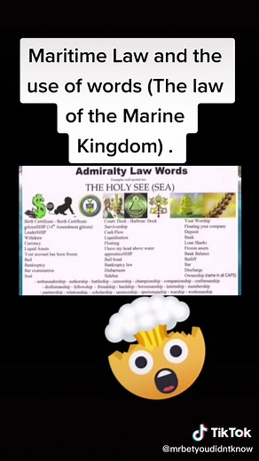 Exploring Maritime Law: The Power of Words in the Marine Kingdom