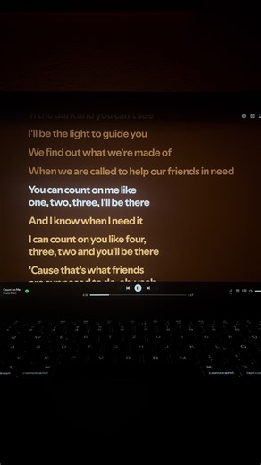 Count on Me - Bruno Mars Lyrics Explained