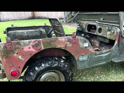 1952 Willys M38 Jeep Rebuild part 16