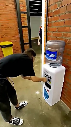 Efficient Water Dispenser Use in Workplace Settings