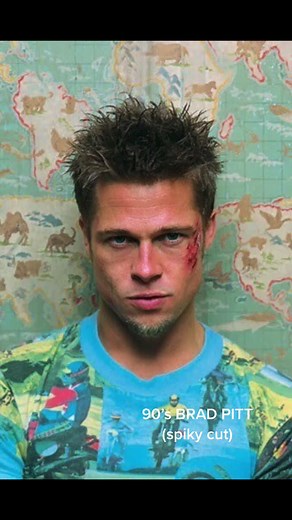 Brad Pitt 90s Spiky Hair: Hairstyle Inspiration from the 90s