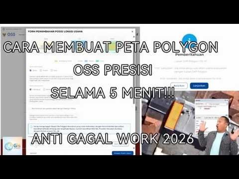 Cara Membuat File SHP Polygon untuk OSS RBA Terbaru 2026