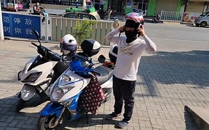 8/17骑行uy125 魔戟125城北开起来80公里里程2