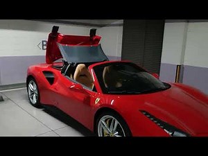 Ferrari 488 Spider remote top open module