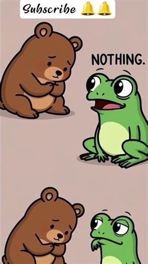 frog and panda 🐼 sad moments #animation #anime #frog #panda #sadmoment