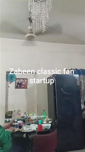 Zabeen classic ceiling fan startup