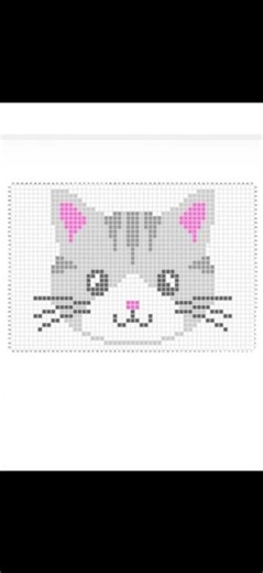 Kitty FREE c2c Graph Pattern by TatyanasBlankets