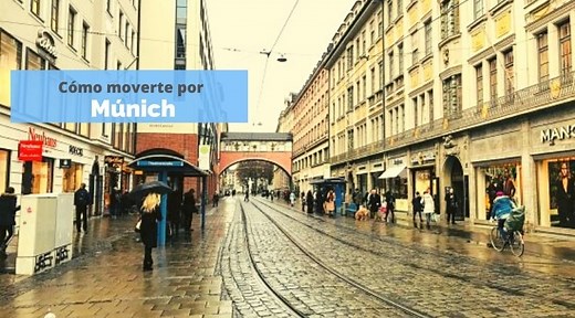 Transporte público en MUNICH: Cómo moverse   mapa en PDF