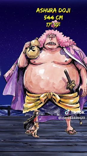 One Piece Character Size Comparison Part 4