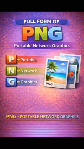 New Excel Computer Education Institute on Instagram: "PNG – Portable Network Graphics 🖼️ High quality images with transparent background. #trending #digitalskills #skilldevelopment #futureready #short"