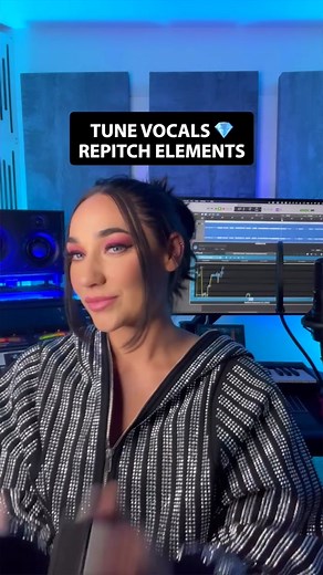How To Tune Vocals in RePitch Elements 🔥 This plugin makes Manual Pitch Correction easy with all the essential tools you need to create radio ready vocals in any style of music ✅ Before & After Results at the end 🎧 Get this plugin and more in LANDR Studio @LANDR @Synchro Arts #RePitchElements #RePitch #PitchCorrection