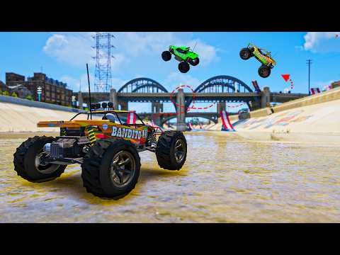 Impossible RC Bandito Ramp Jump Challenge in GTA 5 😱 Perfect Landing or FAIL?