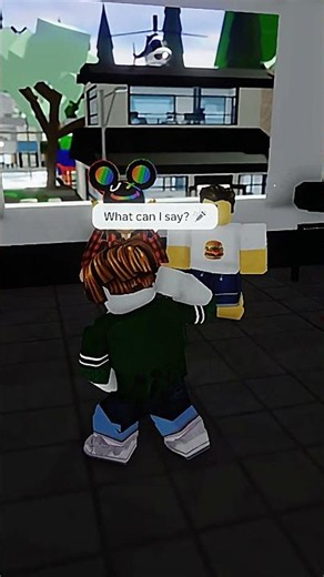 I was just singing… but she was SO MEAN! 😭 #roblox #shorts