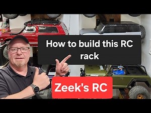 RC storage rack - How to Build